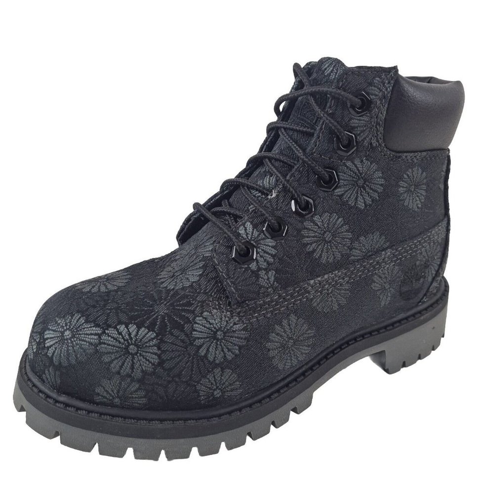 Timberland 6 IN Classic Boots Black Floral Outdoors
